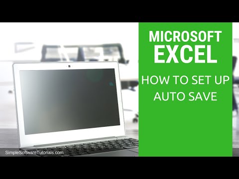 Tutorial: How to Set Up Auto Save in Excel 2010 Tutorial: How to Set Up Auto Save in Excel 2010