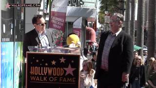 MATT GROENING HONORED WITH HOLLYWOOD WALK OF FAME STAR