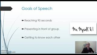 Week 3 - Introduction Speeches!