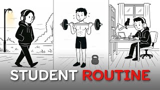 The Best Daily Routine for Students ⏰ (Stop Doing It Wrong❌)