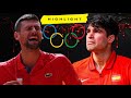 Novak Djokovic vs Carlos Alcaraz Highlights | Olympics 2024 Final