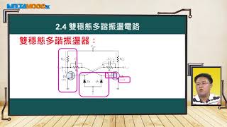 高中電子學_基本振盪電路_多諧振盪器_雙穩態多諧振盪器_支裕文