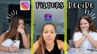 LETTING INSTAGRAM FILTERS DECIDE WHERE WE EAT | SISTER FOREVER
