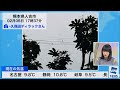 【檜山沙耶】リポーター名で心配されるおさや【ウェザーニュースlive】