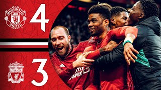 AMAD WINS IT IN THE DYING MOMENTS AGAINST LIVERPOOL 😮‍💨 | United 4-3 Liverpool