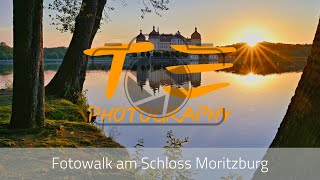 Fotowalk zur goldene Stunde, Sonnenuntergang \u0026 blauer Stunde am Schloss Moritzburg