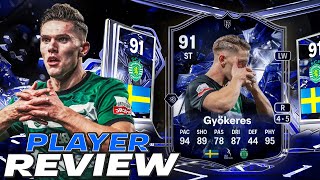 😳91 TOTY HONOURABLE MENTIONS GYÖKERES OBJECTIVE PLAYER REVIEW - EA FC 25 ULTIMATE TEAM