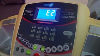 Treadmill E2 Error promblem solved complete information