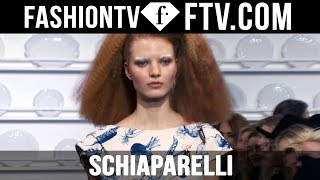 Schiaparelli First Look at Paris Haute Couture Spring/Summer 2016 | FashionTV