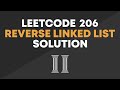 LeetCode 206 - Reverse Linked List Solution (Iterative & Recursive)