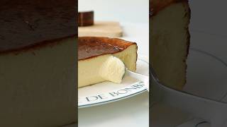 Creamy milk-flavored cheesecake, milk (condensed milk) Basque cheesecake recipe