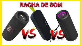 JBL FLIP 6 vs WAAW US100SB vs PULSE WAVE 3 SP 608 qual a melhor? Qual a que tem mais qualidade?🔊🔊