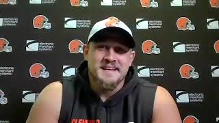 Wyatt Teller on improving his play as Browns right guard
