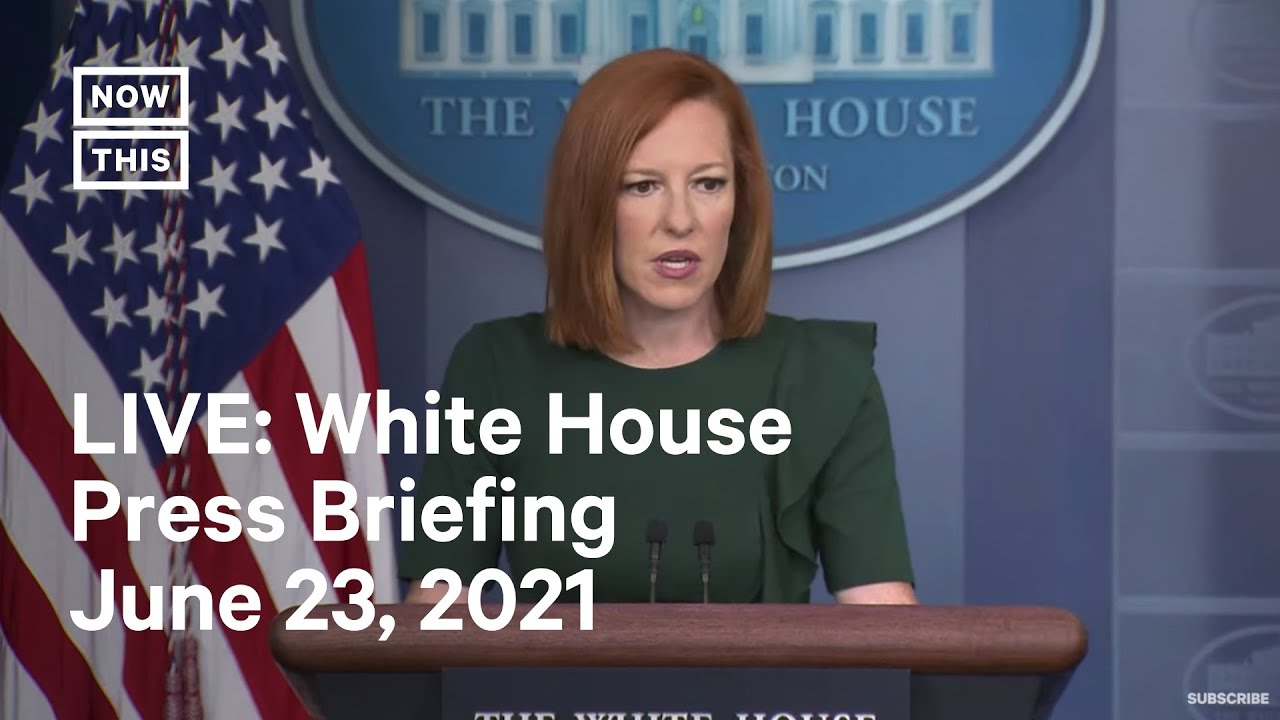 White House Press Secretary Holds A Press Briefing | LIVE - YouTube