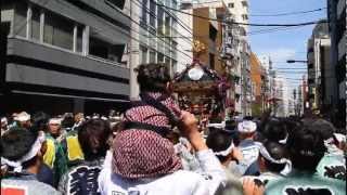 2012年 東京台東区 下谷神社例大祭＜前編＞本社神輿渡御(HD)