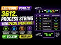 LeetCode 3612. Process String with Special Operations I | POTD Solution | C++ | Easy Explanation