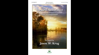 Blessed Assurance piano accompaniment to 8 bell version