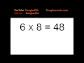 how to pronounce the multiplication tables 5 u0026 6 to 25 with douglasesl