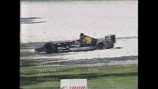 2001 F1 Italian GP - Alex Yoong spun off at second Lesmo on lap 48