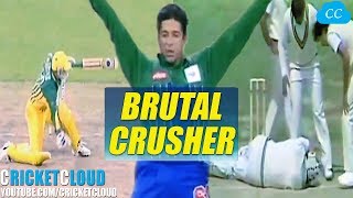 Wasim Akram The Toe & Head Crusher | Nightmare for the Batsman !!
