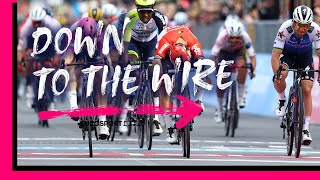 PHOTO FINISH! | 2022 Giro d’Italia - Stage 6 - Last Km | Eurosport