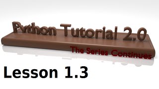 Python Tutorial 2016 Lesson 1.3 - For Loops and List Data