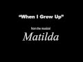 When I Grow Up - from 