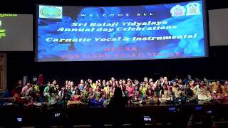 HECSA Balaji Vidyalaya Music School Annual Program 2023