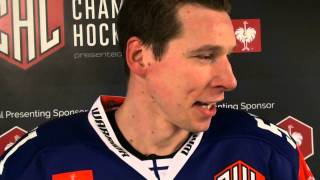 Masi Marjamäki ready for CHL Playoffs