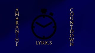 Amaranthe - Countdown - Lyrics