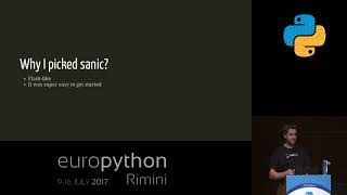 Dougal Matthews - Async Web Apps with Sanic