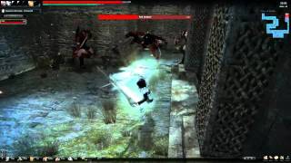 Vindictus - Ruins of Sanctity - Hunter at the Ruins - Red Sentinel