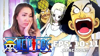 ENTER CAPTAIN USOPP!!! FIRST TIME WATCHING ONE PIECE Episodes 10 & 11 Reaction