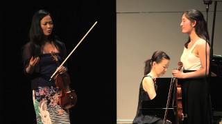 Chee-Yun - masterclass on Violin Concerto No. 1, Op. 26 by Bruch