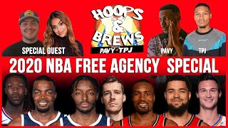 Hoops & Brews: NBA Free Agency Special LIVE | Guest: @AshleyNicole-ALLIN  & Daniel Beltz
