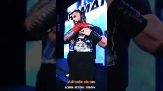 Roman Reigns Wwe and Instagram reels and beautiful ringtones and #short #attitude_whatsapp_status