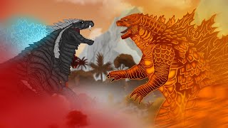 Godzilla Ultima vs. Burning Godzilla (2019) | PANDY Animation 68