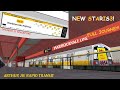 [OpenBVE][AJRT][Route Play] New STARIS3, Next-Stop Route Maps, C361 @ Harbourvale Line Full Journey!