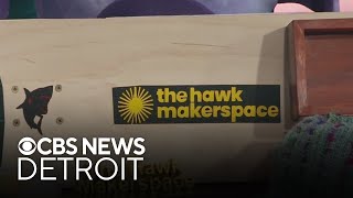 Creativity and community at the Hawk Makerspace in Farmington Hills