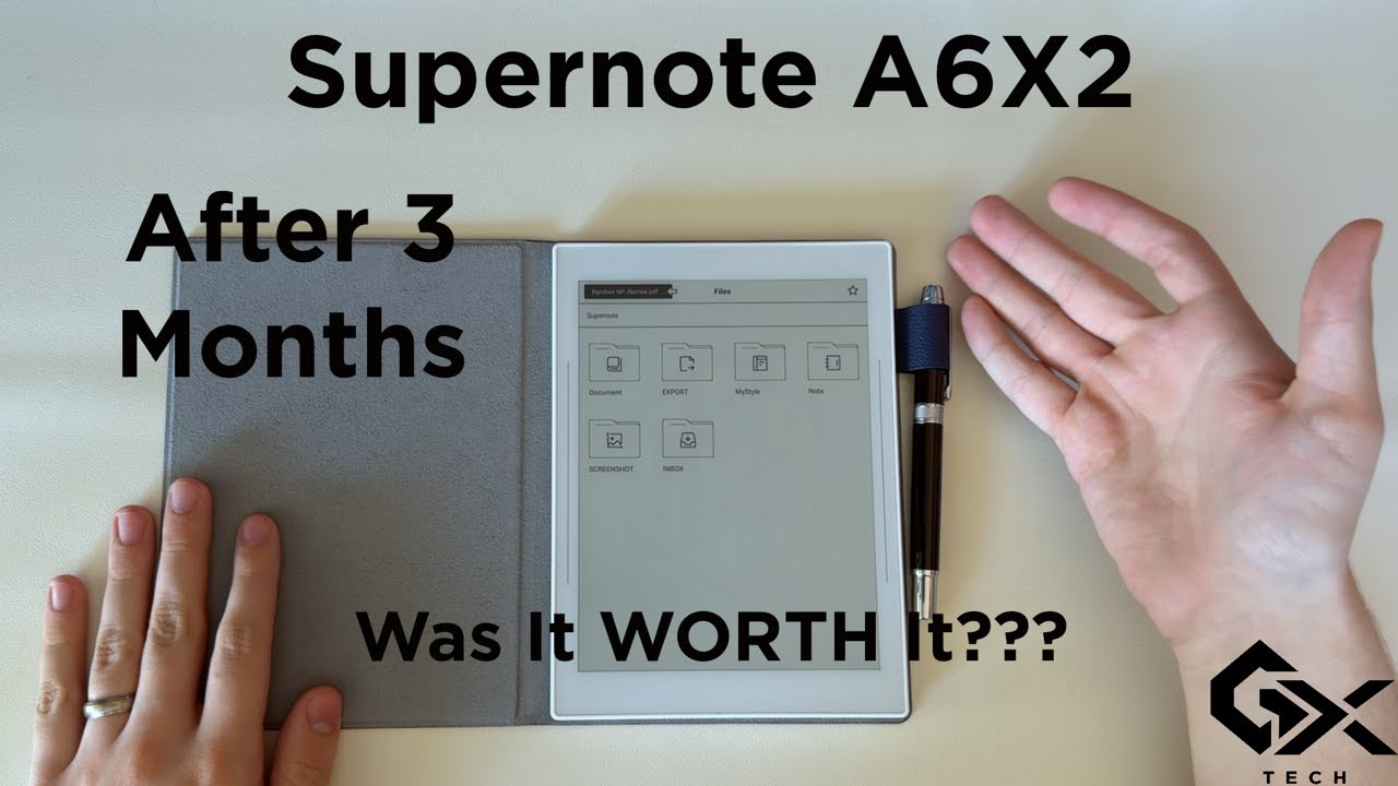 Supernote A6X2 Nomad - 3 Month Review - Is It Really WORTH It? - YouTube