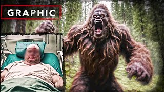 SASQUATCH ATTACK CAUGHT ON VIDEO | "It Sent Me To The HOSPITAL" | #bigfoot 2024