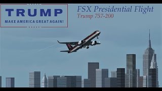 FSX President Donald Trump 757 \