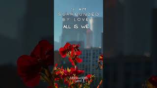 I am surrounded by love  All is well  #louisehayaffirmations #motivation #selfimprovement #quotes