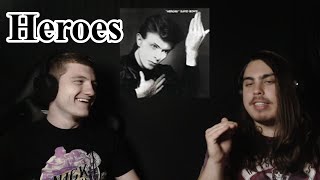 College Students First Time Hearing - Heroes | David Bowie Reaction!