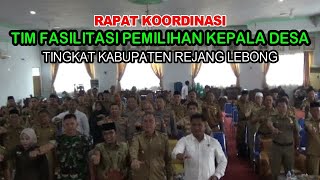 RAPAT KOORDINASI TIM FASILITASI PILKADES KAB. REJANG LEBONG