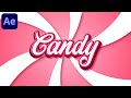Stylize Text Animation in After Effects - Motion Graphics Text Animation Tutorial After Effects