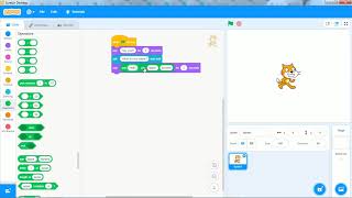 Getting a user's input and using it in scratch