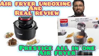 Prestige all in one air fryer unboxing and review. Daily vlog @shwetabansode8176