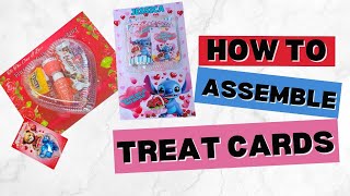How To Assemble Treat Cards | Valentine's Day Candy Grams