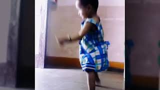 Zingat dance by cute little baby